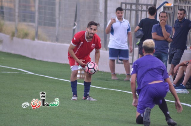 نادي الوحدة يطحن سروتكين4-0 على ارض الملعب الشرقي بالكادر المحلي واللاعب القسماوي يثبت نفسه